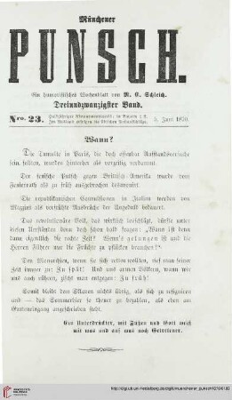 Nro. 23 (5. Juni 1870)
