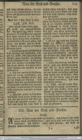XIX. Von der Buß und Beichte