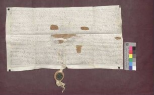 Florian von Wessenberg zu Feldkirch übergibt an Gernasius Franziskus Escher von Binningen das sogenannte Schutterlehen zu Merdingen um 363 Gulden.