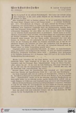 11.1919: Werkstattbesuche, 2, Jefim Golyscheff