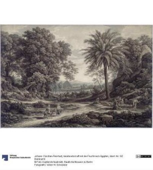Ideallandschaft mit der Flucht nach Ägypten