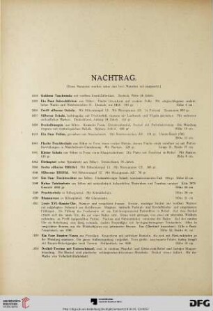 Nachtrag (Nr. 1034-1075)
