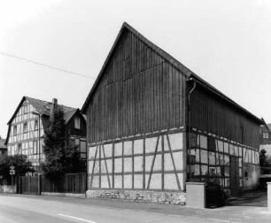 Fachwerkwohnhaus; Alsfeld, Hersfelder Straße 34, Hersfelder Straße 36