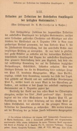 169-181 Urkunden zur Definition der Unbefleckten Empfängnis der heiligen Gottesmutter