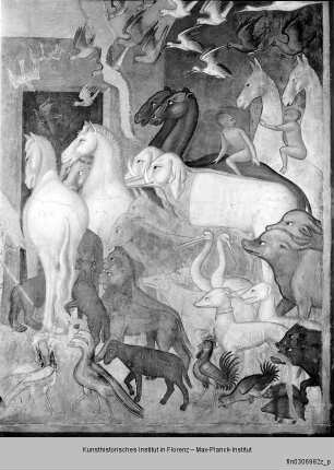 Alttestamentliche Szenen : Einzug der Tiere in die Arche