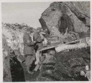 Wehrmachtssoldaten, Marine-Artillerie