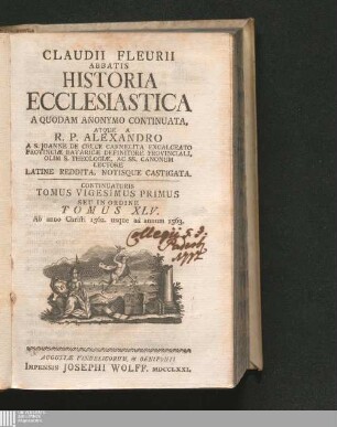 Continuatoris Tomus Vigesimus Primus Seu In Ordine Tomus XLV.: Ab anno Christi 1562 usque ad annum 1563