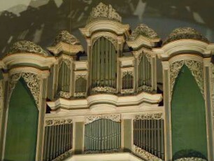 Quedlinburg - Orgel in der Aegidiikirche : Sanierungsbedürftige Orgel in der Kirche St. Aegidien. Aufgenommen in Quedlinburg am 9. September 2012