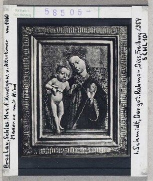 Breslau, Schlesisches Museum für Kunstgewerbe und Altertum: Madonna mit Kind