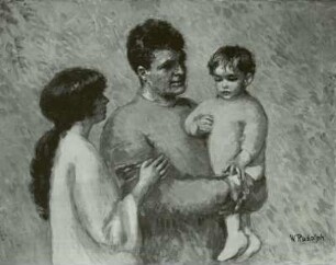 Familie mit Söhnchen