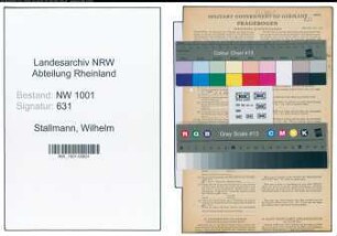 Entnazifizierung Wilhelm Stallmann, geb. 03.06.1876 (Friseurmeister)