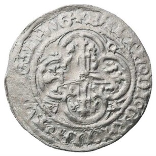 Fundmünze, Fürstengroschen (12 meißnische Pfennige), 1401 - 1406