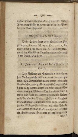 III. Beyde Unterwalden.