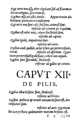 Capvt XII. De Pilis.