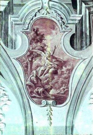 Biblische Szenen mit Bezug auf himmlische Speisung