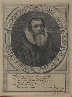 Bildnis des Daniel Cramerus