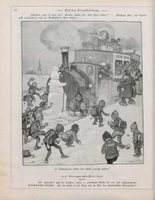 "Auf der Secundärbahn"