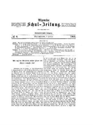 Wie muß das Verhältnis zwischen Lehrer und Schüler beschaffen sein?