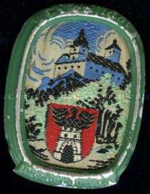 WHW-Abzeichen, Städtebilder: Eisenstadt, Straßensammlung im Gau 20 Niederdonau von Januar 1939