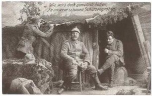 Wie wir´s doch gemütlich haben