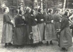 Alltagstracht der Frauen : Kleidung - Hoyerswerdaer Tracht. Alltagstracht der Frauen