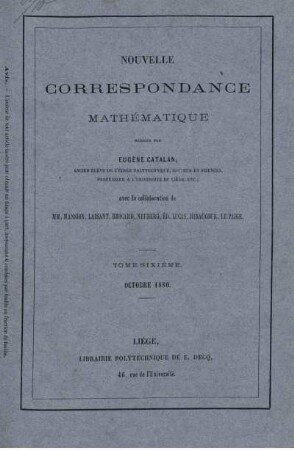 Octobre 1880.