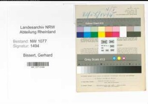 Entnazifizierung Gerhard Bissert , geb. 21.07.1914 (Polizist)