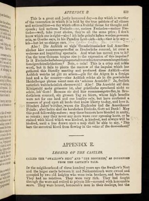 329, Appendix E. Legend of the castles