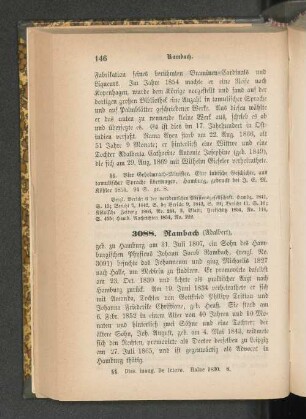 3088. Rambach (Adalbert)