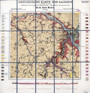 [4846] Meißen, Geologische Karte von Sachsen
