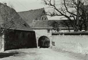 Borthen, Toreinfahrt zum Rittergut