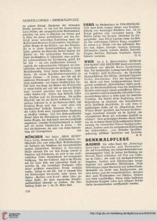 Denkmalpflege