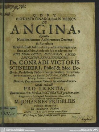 De angina