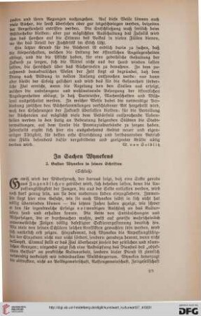 27: In Sachen Wynekens, [3] : Gustav Wyneken in seinen Schriften