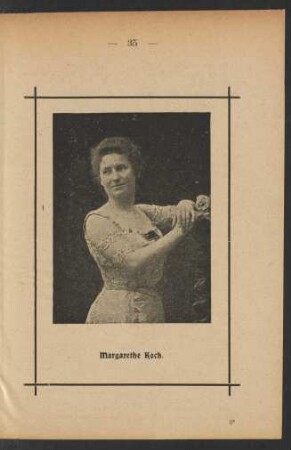 Margarethe Koch.