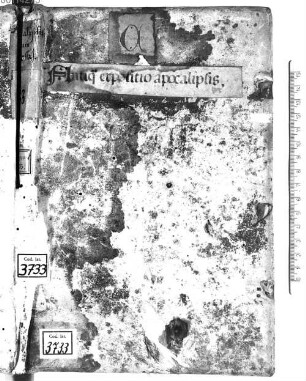 Apocalypsis cum glossa - BSB Clm 3733