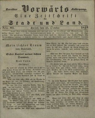 2.1849, Nr.86(27.Oktober)