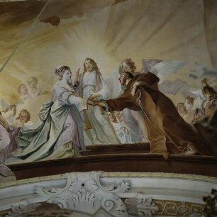 Mystische Vermählung des heiligen Franz von Assisi mit der Armut