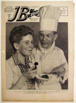 Wochenzeitschrift der NSDAP "Illustrierter Beobachter" u.a. zum Kriegsgeschehen im Schwarzen Meer