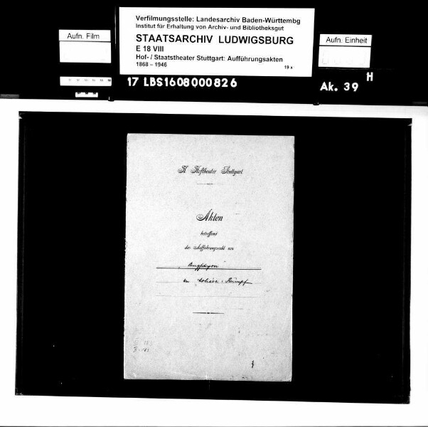 Amphitryon. Schauspiel von Jean Baptiste Molière