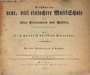 Allgemeine Musik-Schule