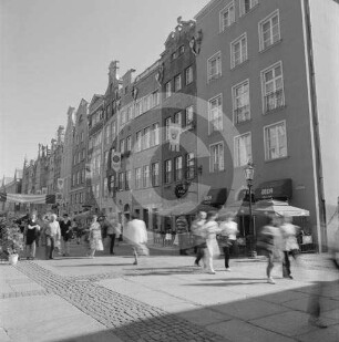 Bürgerhäuser der ul. Długa (Langgasse) Danzig