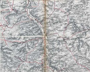 199 Gera. Topographische Karte vom östlichen Theile der [preussischen] Monarchie (Generalstabskarte)