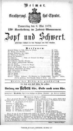 Zopf und Schwert