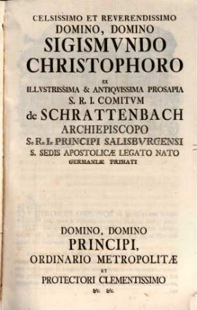 Novissimum Chronicon antiqui monasterii ad S. Petrum Salisburgi Ord. S. Benedicti