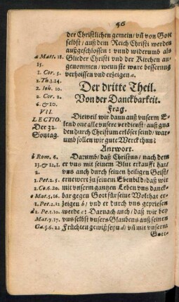 Von der Danckbarkeit.