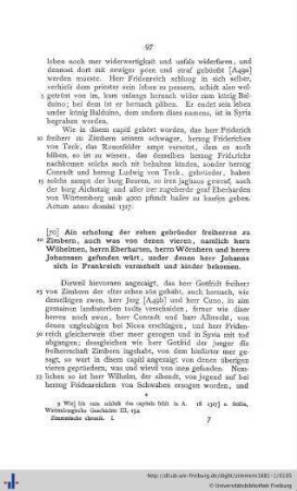Ain erholung der zehen gebrüeder freiherren zu Zimbern...