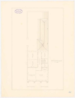 Saving-Bank, Adelaide: Grundriss OG