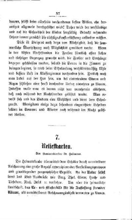 Reliefkarten