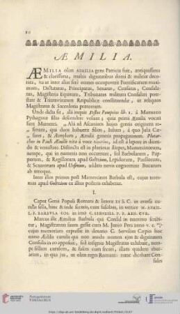 Æmilia